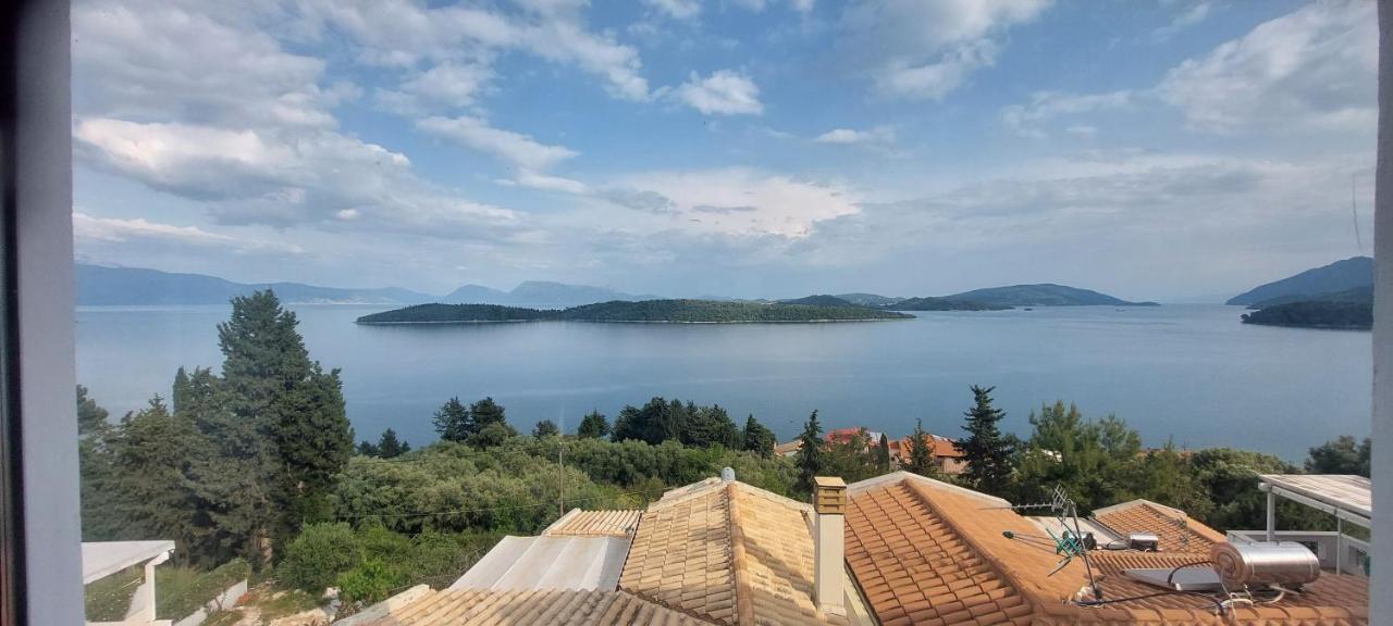 Lefkada Unique Sea View Apartment นีดรี ภายนอก รูปภาพ