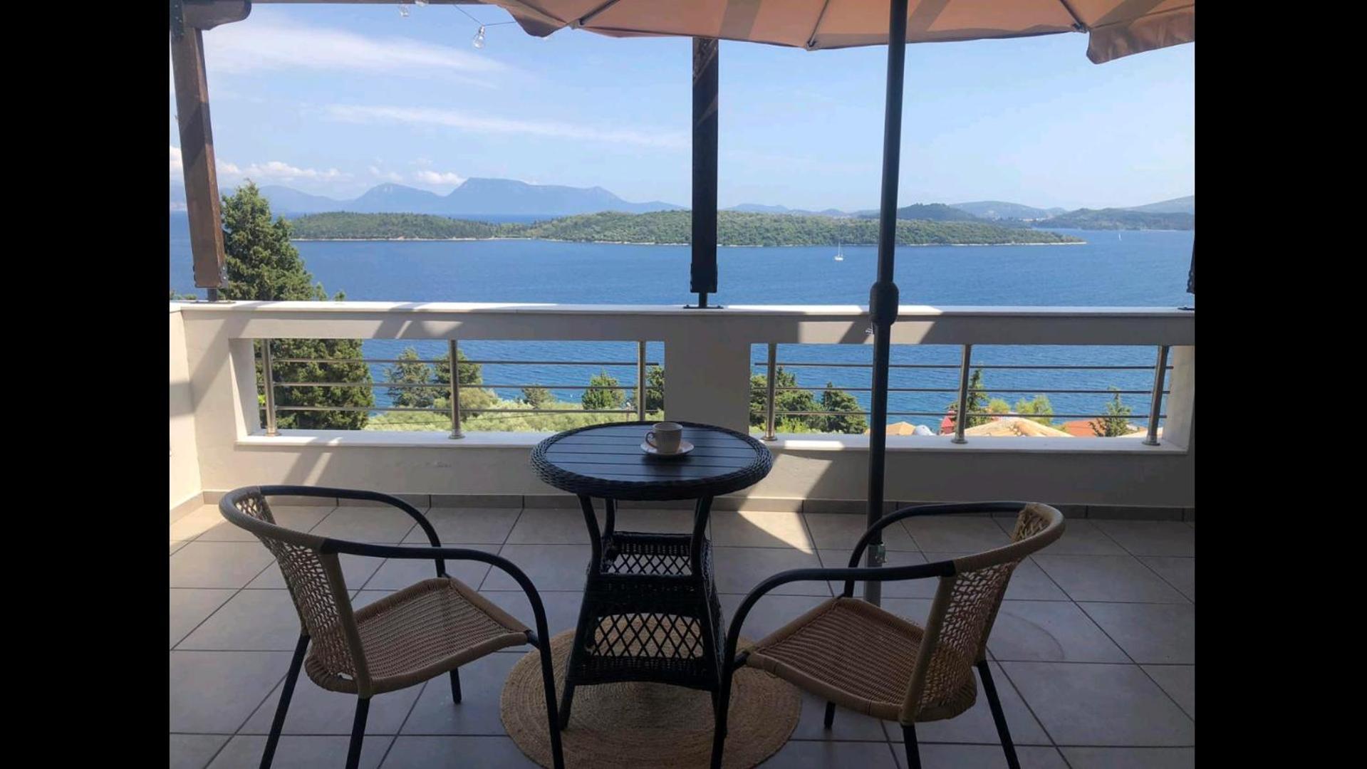 Lefkada Unique Sea View Apartment นีดรี ภายนอก รูปภาพ