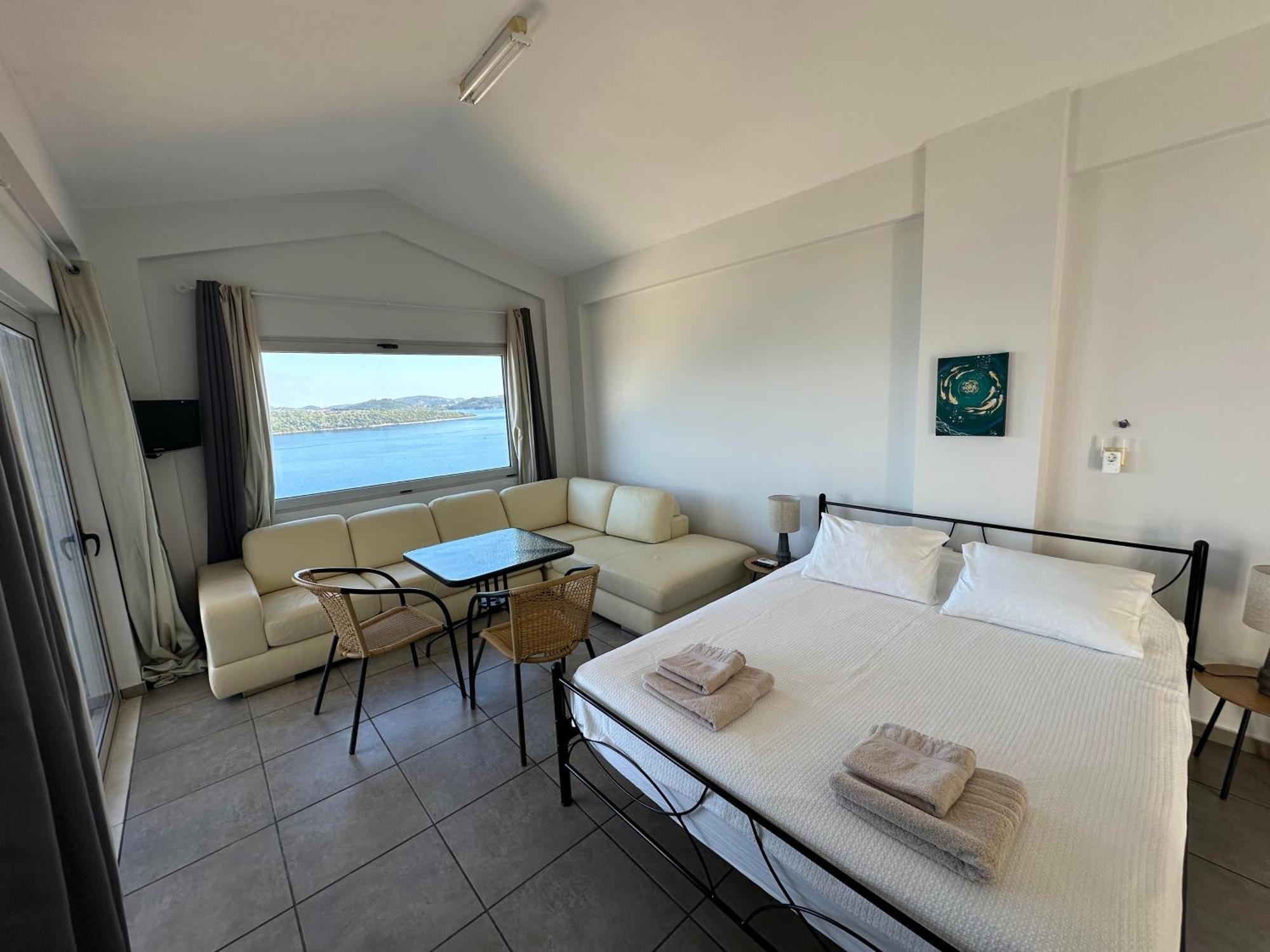 Lefkada Unique Sea View Apartment นีดรี ภายนอก รูปภาพ