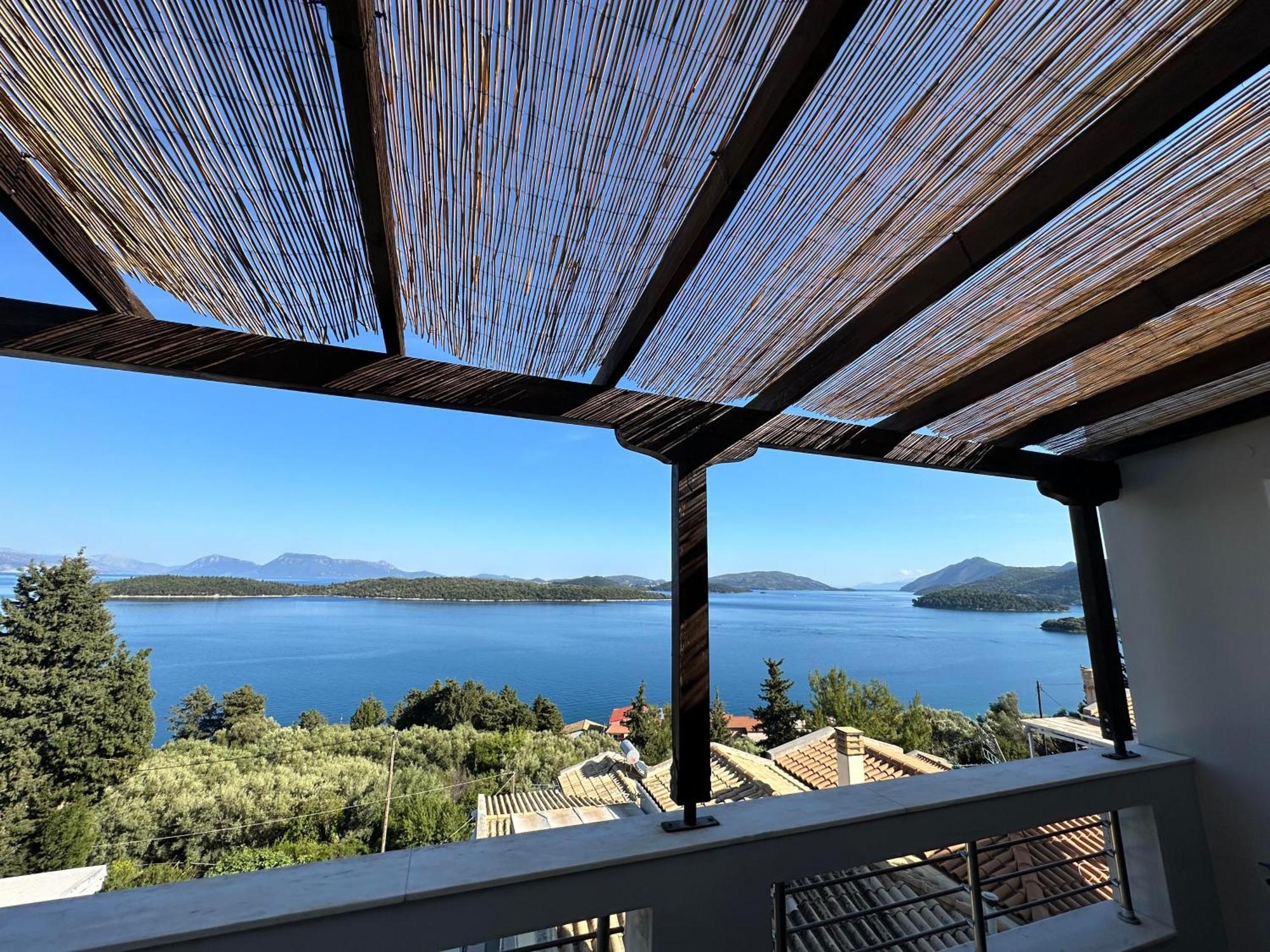 Lefkada Unique Sea View Apartment นีดรี ภายนอก รูปภาพ